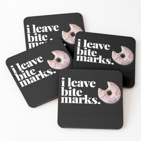 Item preview, I Leave Bite Marks designed and sold by Art & Coffee.