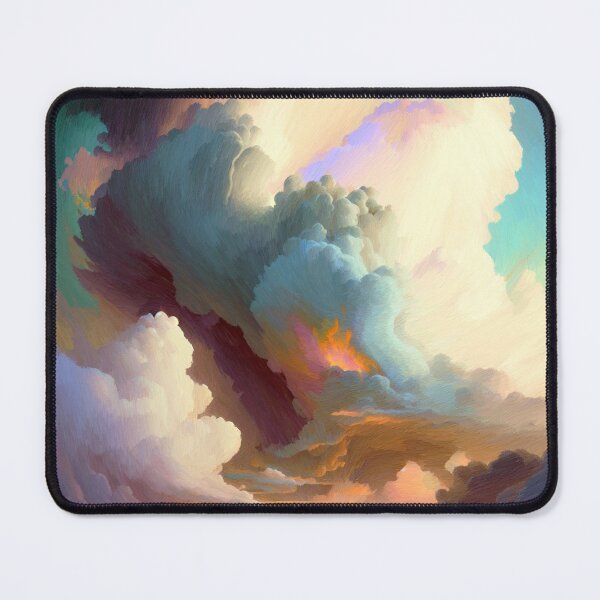 Item preview, beautiful sunrise sky clouds view painting art for nice cool holiday gifts ideas designed and sold by IBSI.