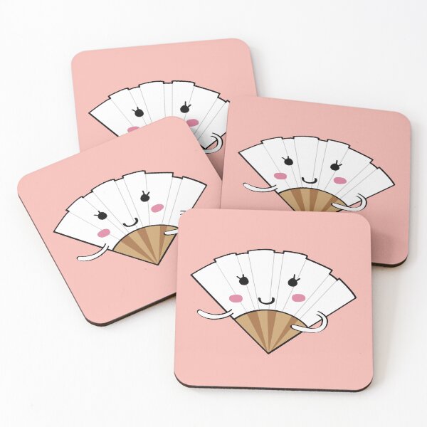 Item preview, Cute hand fan illustration designed and sold by CutestShopEver.