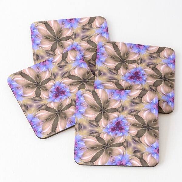 Item preview, Pretty Fractal Flower Pattern designed and sold by Patternflower.