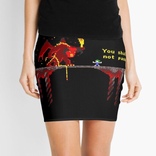 You shall not pass! Mini Skirt