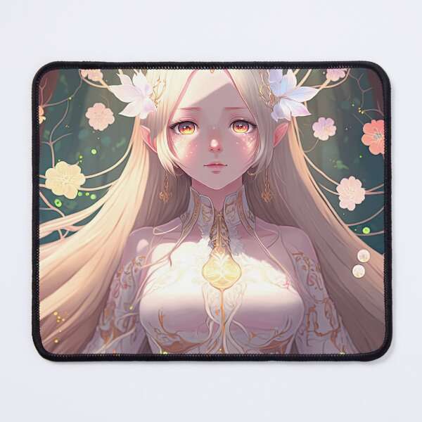 Item preview, Portrait of a fantasy elf female novice designed and sold by PJGartui.