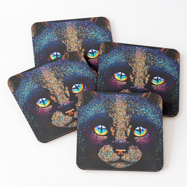 Item preview, Snowshoe Sparkle Cat 13 designed and sold by idreamaboutcats.