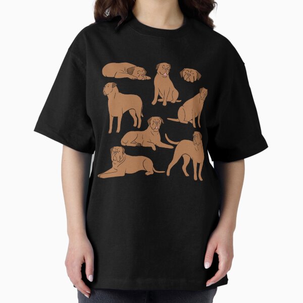 Item preview, Dogues de bordeaux cute illustration  designed and sold by Yarafantasyart.