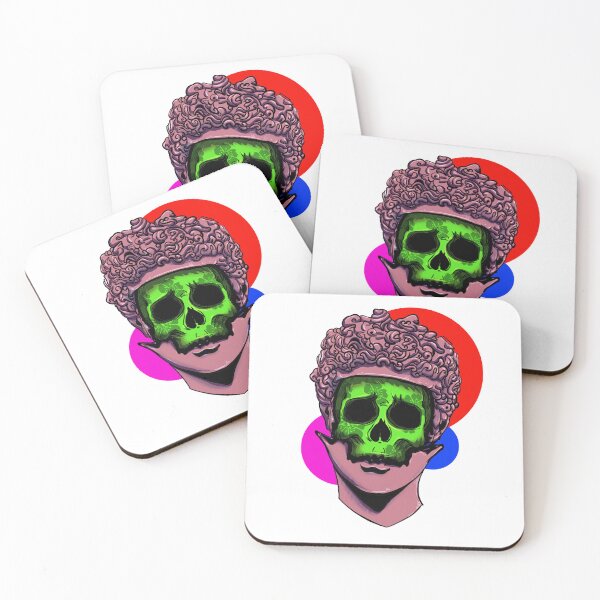 Item preview, Greek Statue Skull Vaporwave designed and sold by PVSKI.