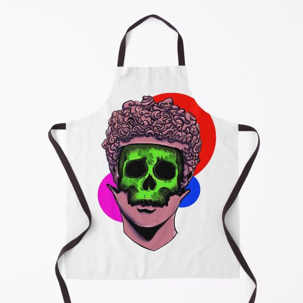 Item preview, Greek Statue Skull Vaporwave designed and sold by PVSKI.