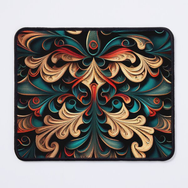 Item preview, Calming Dramatic Contemporary Extreme Latin Patter Digital Painting designed and sold by CodeAndColors.
