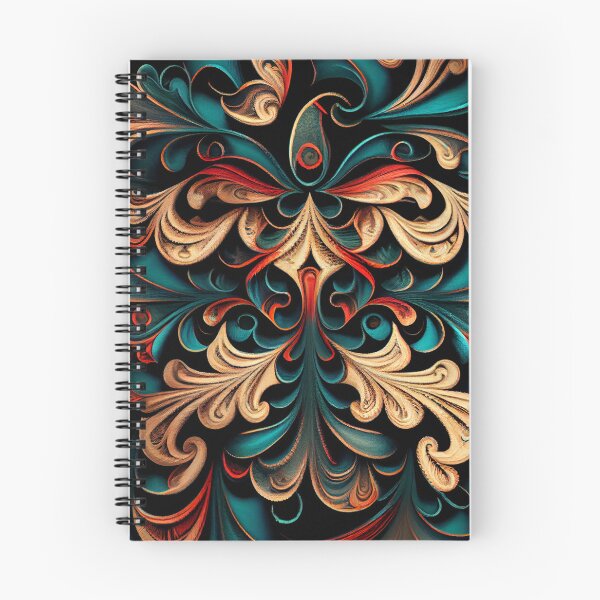 Item preview, Calming Dramatic Contemporary Extreme Latin Patter Digital Painting designed and sold by CodeAndColors.