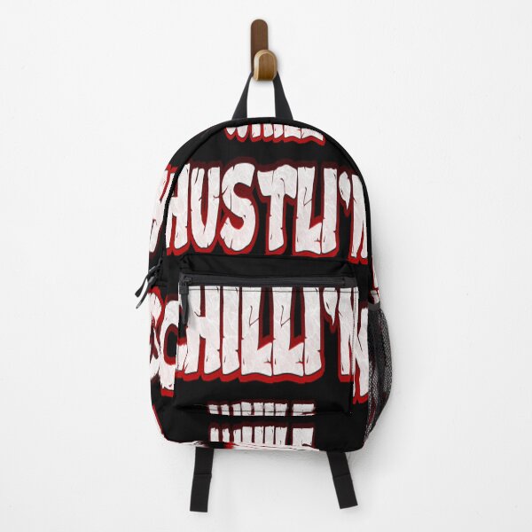 Item preview, Chillin while hustlin text art design designed and sold by jgoenett.