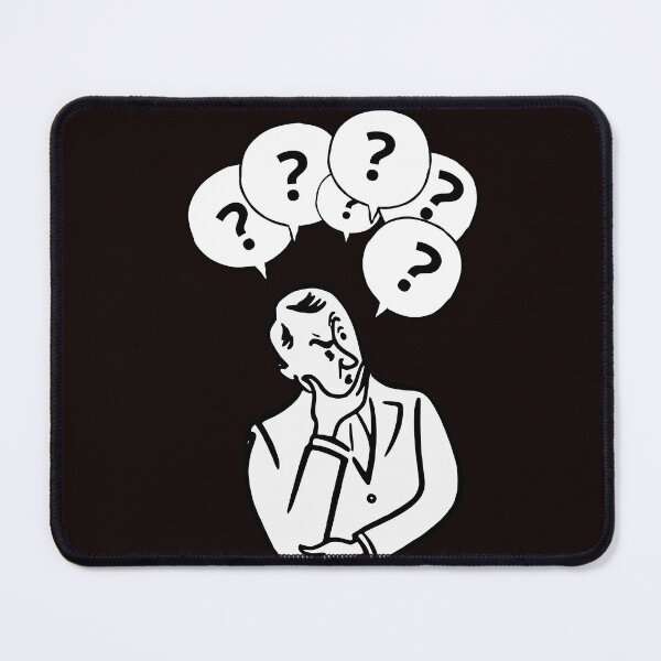 Item preview, Question Marks And Man designed and sold by Goldbergg.