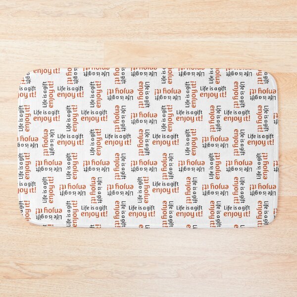 Item preview, Motivational phrase typographic motif pattern designed and sold by DFLC Prints.