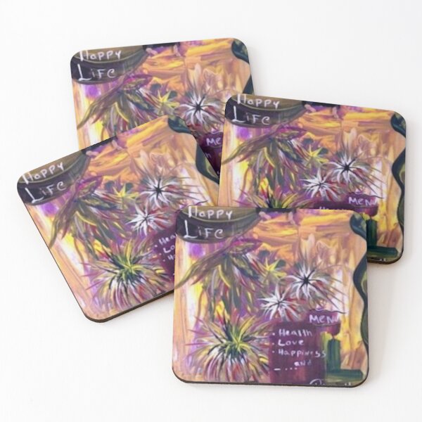 Item preview, Happy Life Artwork with Positive Insight designed and sold by PATRICIA HOUSTON.