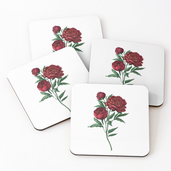 Item preview, Red Peony Rose designed and sold by zarmar.