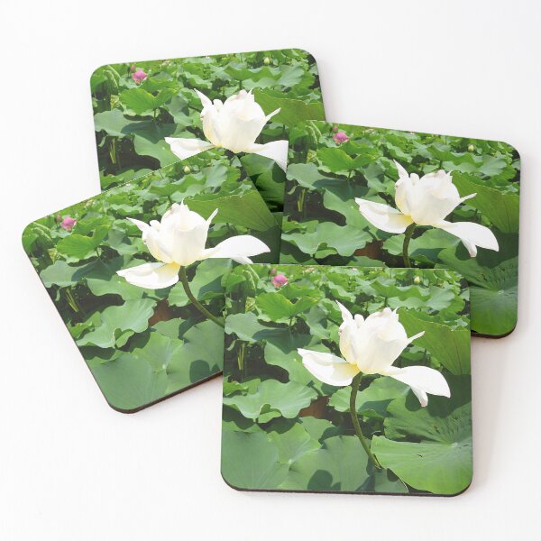 Item preview, White Lotus Flower designed and sold by Birgit Moldenhauer.