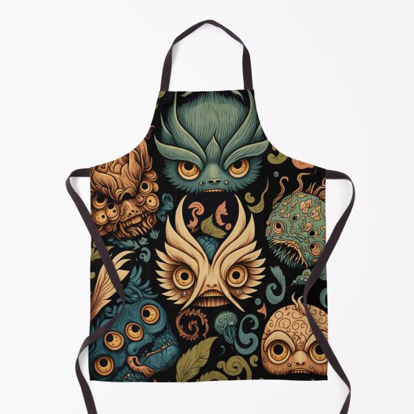 Item preview, Japanese traditional monster art pattern designed and sold by DivineMythos.