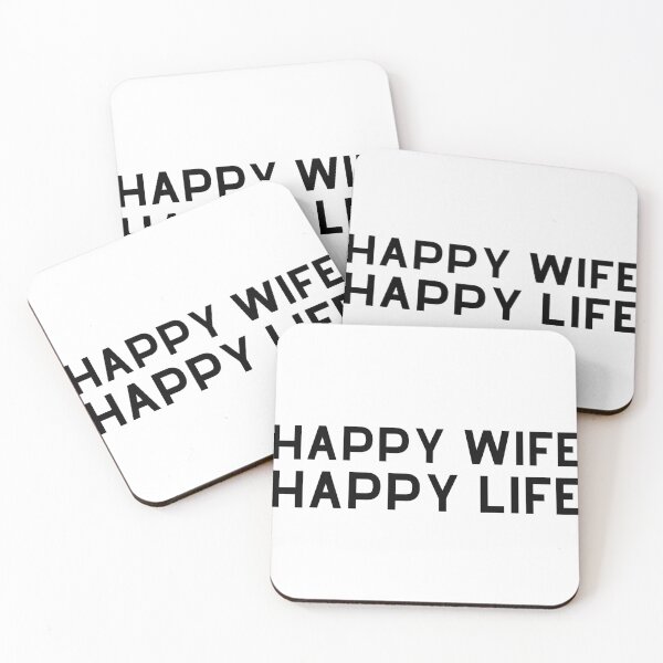 Item preview, Happy Wife Happy Life designed and sold by schierneckeretc.