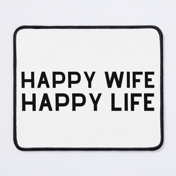 Item preview, Happy Wife Happy Life designed and sold by schierneckeretc.