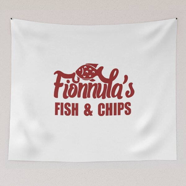 Item preview, Fionnula’s Fish and Chips  designed and sold by The Junto Shop.