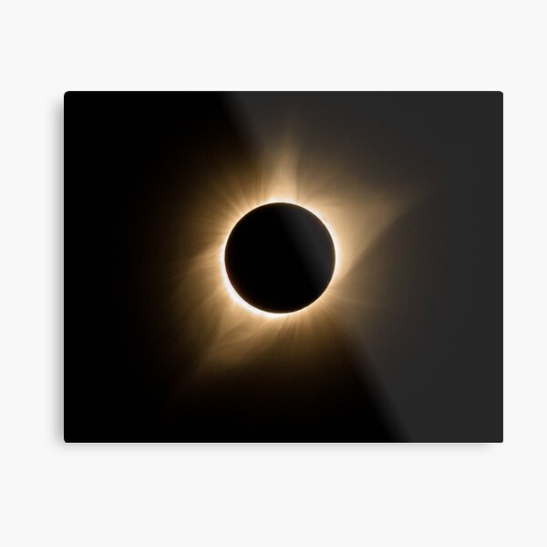 2017 Total Solar Eclipse - Corona IIIa Metal Print