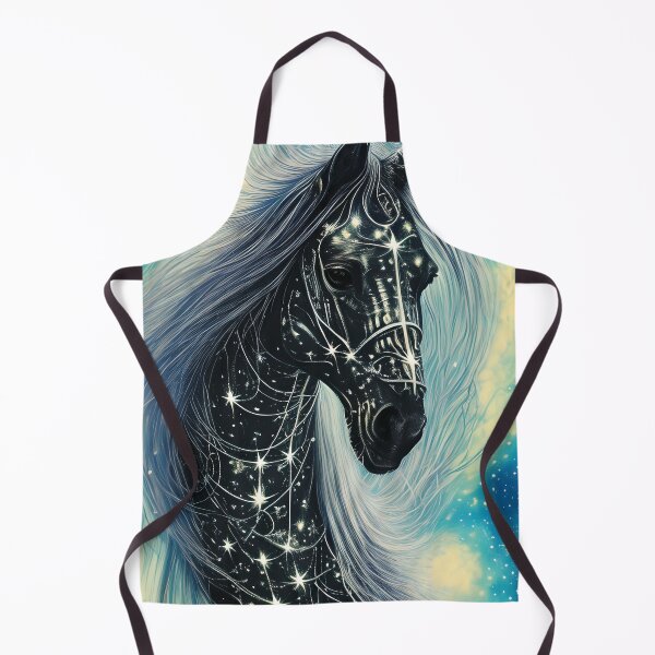 Item preview, Celestial Horse | Mystical Horse | Space Horse | Abstract Horse Art  designed and sold by MysticMyras.