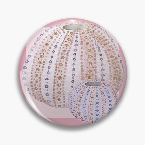 Item preview, Urchins in rose designed and sold by LisaLeQuelenec.