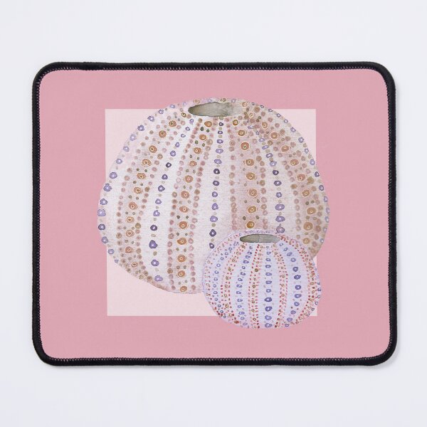 Item preview, Urchins in rose designed and sold by LisaLeQuelenec.