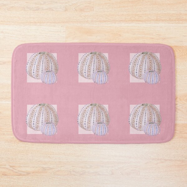 Item preview, Urchins in rose designed and sold by LisaLeQuelenec.
