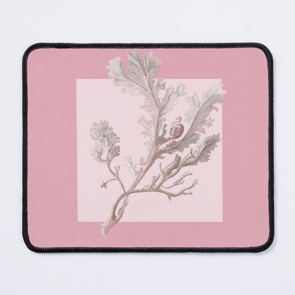 Item preview, Botanical seaweed in rose designed and sold by LisaLeQuelenec.