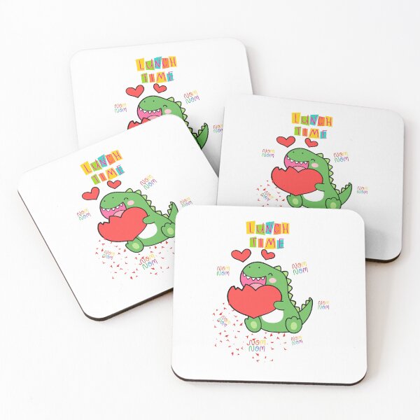 Item preview, kids i steal hearts dinosaur valentines day for baby boys toddler|i steal hearts valentines day cute dinosaur |Dino's lunch time om nom nom designed and sold by droolingdreams.