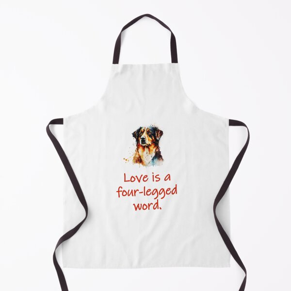 Item preview, Love Is A Four Legged Word designed and sold by CrankyOldDude.