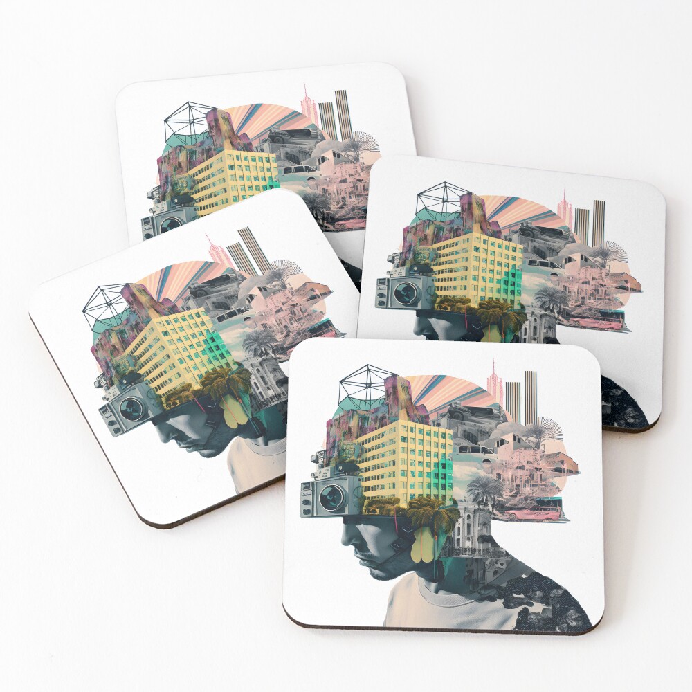 Item preview, Coasters (Set of 4) designed and sold by aweartome.