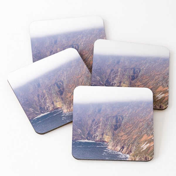 Item preview, Slieve League's cliffs of Sliabh Liag, sometimes Slieve League or Slieve Liag, a mountain on the Atlantic coast of County Donegal, Ireland designed and sold by AlbertMi.