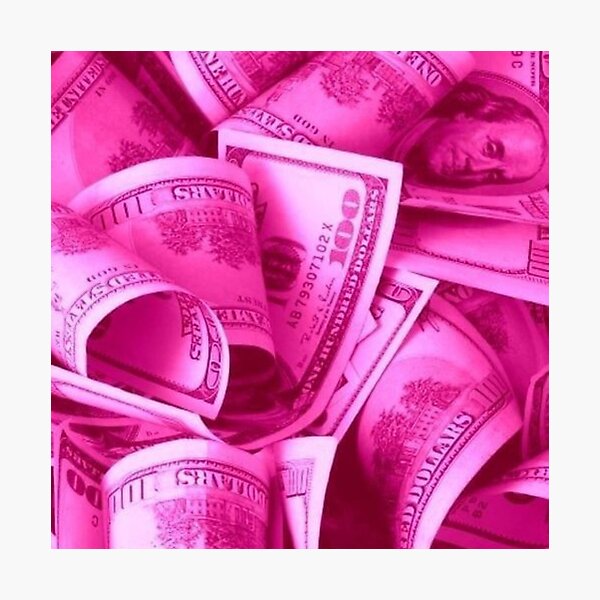 pink money | Art Print