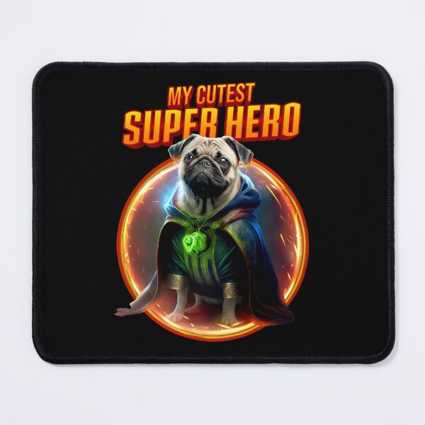 Item preview, Cute pug goes through the portal as a strange doctor designed and sold by BrainlabStudios.