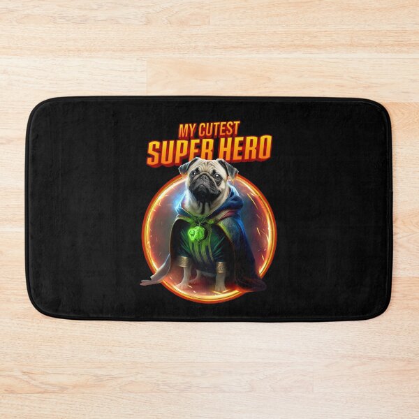 Item preview, Cute pug goes through the portal as a strange doctor designed and sold by BrainlabStudios.