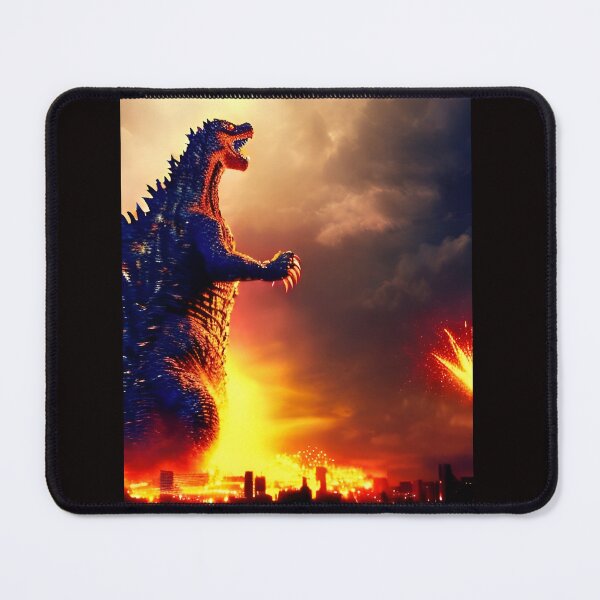 Item preview, Giant lizard destroys city designed and sold by MarcoSc11.
