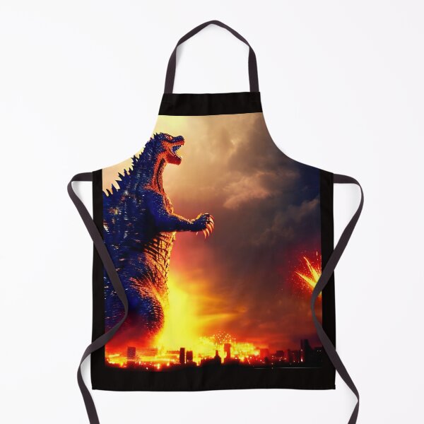 Item preview, Giant lizard destroys city designed and sold by MarcoSc11.