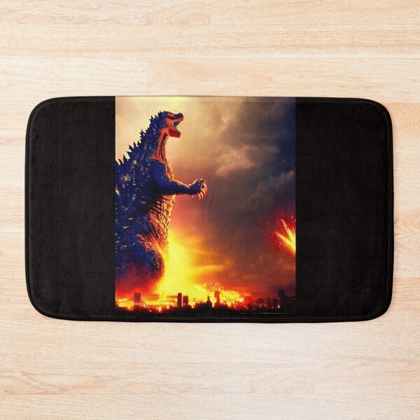 Item preview, Giant lizard destroys city designed and sold by MarcoSc11.