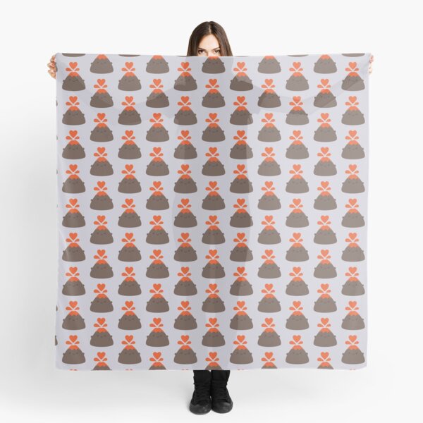 I Lava You Kawaii Volcano Scarf