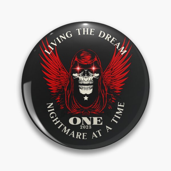 Item preview, LIVING THE DREAM ONE NIGHTMARE AT A TIME designed and sold by R B Chrystal.