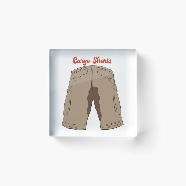 Item preview, Cargo Sharts - With Text designed and sold by gaslight-n.