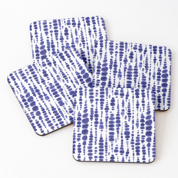Item preview, Tie Dye Blue Indigo Shibori Pattern ,modern, Japanese tie dying, Japanese, designed and sold by Tamas Das.