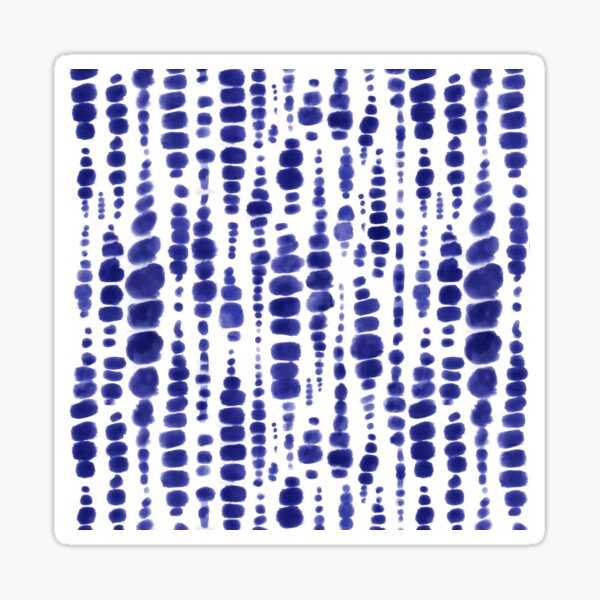 Item preview, Tie Dye Blue Indigo Shibori Pattern ,modern, Japanese tie dying, Japanese, designed and sold by Tamas Das.