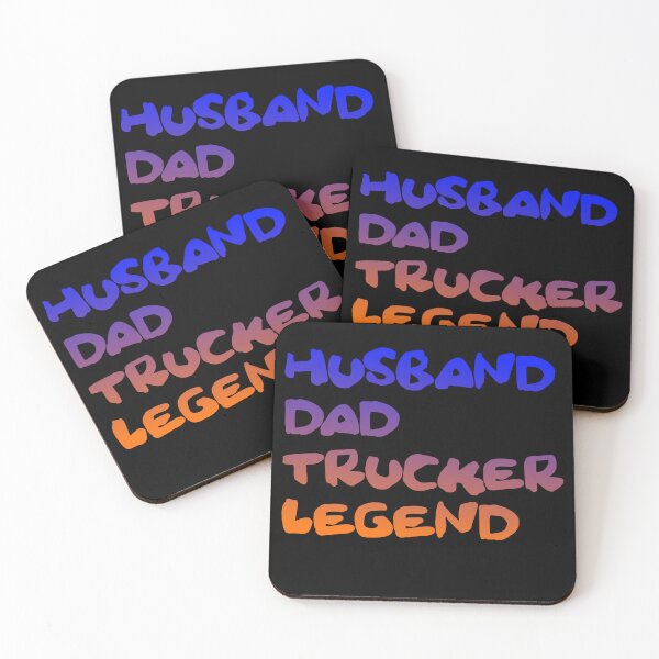 Item preview, Husband Dad Trucker Legend designed and sold by UnshieldArt.