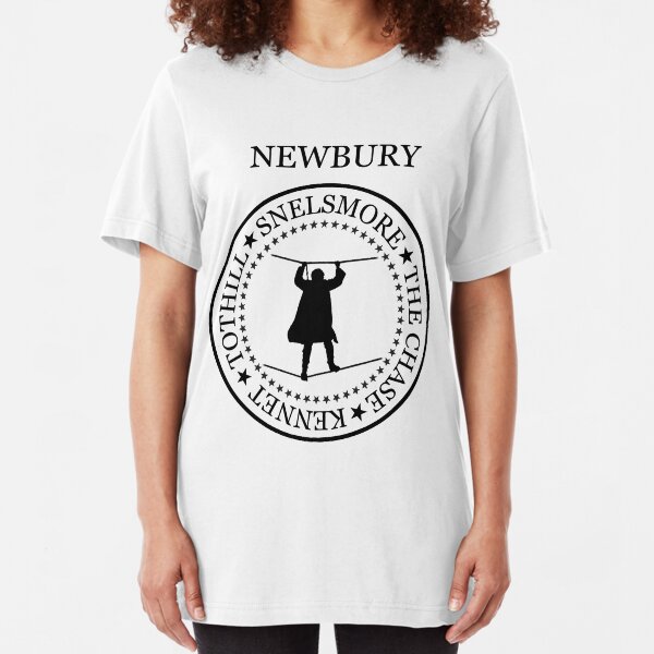 Newbury(snelsmore, black text, 402) Slim Fit T-Shirt