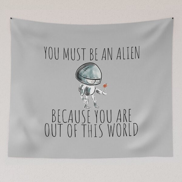 Item preview, You Must be an Alien - Funny Pun designed and sold by KGoPrintables.