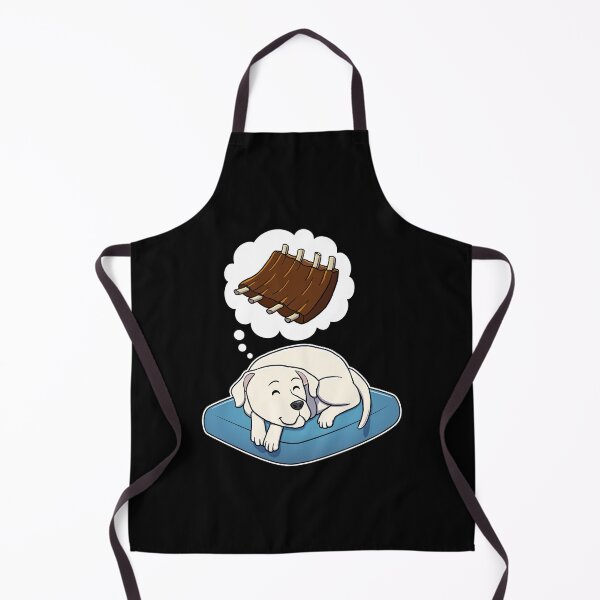 Item preview, Dogo Argentino dreaming about Barbecue Ribs designed and sold by DoggieDelights.