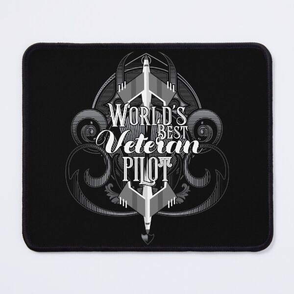 Item preview, World's Best Veteran Pilot - White designed and sold by SpicyAviator.