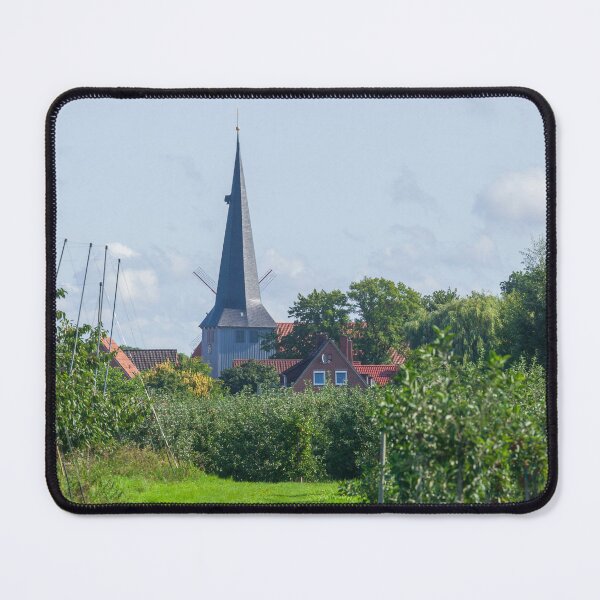 Item preview, Apple Orchard and St Matthias Church, Jork, Altes Land designed and sold by Torsten  Krüger.