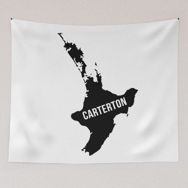 Item preview, Carterton, New Zealand Silhouette designed and sold by CartoCreative.